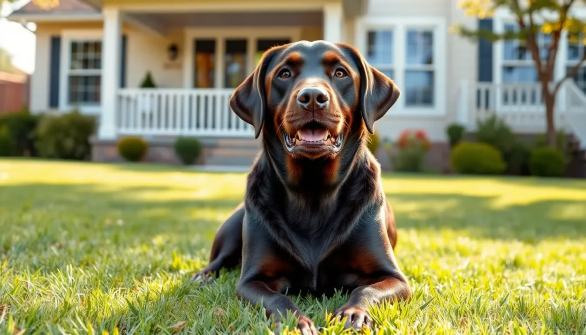 chocolate lab shedding